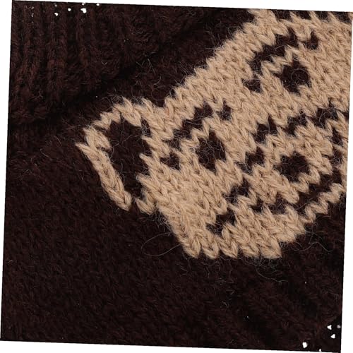 Milisten Kuscheliger Puppenpullover für Plüschtiere mit Bärenmotiv Brauner Bärenpullover für Puppenkleidung Vielseitig Einsetzbar als Wintermantel und Weihnachtsdekoration Milisten Kuscheliger Puppenpullover für Plüschtiere mit Bärenmotiv Brauner Bärenpullover für Puppenkleidung Vielseitig Einsetzbar als Wintermantel und Weihnachtsdekoration von Milisten
