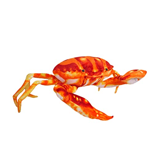 Milisten Plüschkrabbe Kuscheltier Simuliertes Rotes Dekokissen Für Junge Mädchen Weiches Stofftier Für Spiel Und Schlaf Für Kinderzimmer Und Sofa Milisten Plüschkrabbe Kuscheltier Simuliertes Rotes Dekokissen Für Junge Mädchen Weiches Stofftier Für Spiel Und Schlaf Für Kinderzimmer Und Sofa von Milisten