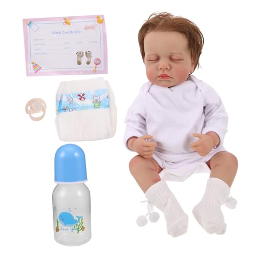 Milisten Kuschelpuppen Babypuppe Für Erinnerungspuppen Süße Babypuppe Echte Babypuppen Mit Haaren Puppenspielzeug Realistische Puppen Babypuppendekor Reborn Babys Milisten Kuschelpuppen Babypuppe Für Erinnerungspuppen Süße Babypuppe Echte Babypuppen Mit Haaren Puppenspielzeug Realistische Puppen Babypuppendekor Reborn Babys von Milisten