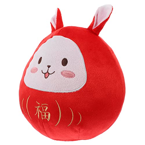 Milisten Kuscheltier Kaninchen Plüschhase mit Maskottchen Design Dekoration für Zuhause Auto und Mehr für Freunde und Familie Milisten Kuscheltier Kaninchen Plüschhase mit Maskottchen Design Dekoration für Zuhause Auto und Mehr für Freunde und Familie von Milisten