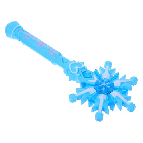 Milisten LED Zauberstab Schneeflocke mit Musik Drehbarer Feenstab für Mädchen Leuchtender Weihnachtszauberstab in Blau Spielerischer Lichterstab für Fantasievolle Rollenspiele und Milisten LED Zauberstab Schneeflocke mit Musik Drehbarer Feenstab für Mädchen Leuchtender Weihnachtszauberstab in Blau Spielerischer Lichterstab für Fantasievolle Rollenspiele und von Milisten