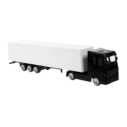 Milisten LKW Modell aus Realistisches Container Lastwagen für Fördert Lernen und Langlebig und Detailgetreu von Milisten