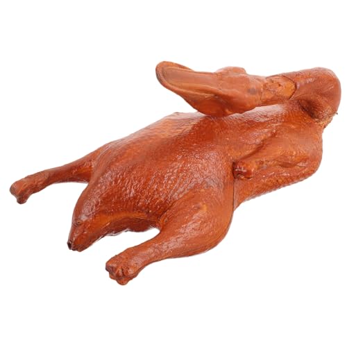 Milisten Realistisches Braten Modell Spielzeug aus PU Material für Kinder Künstliches Braten Requisite für Spielküche und Dekoration von Milisten