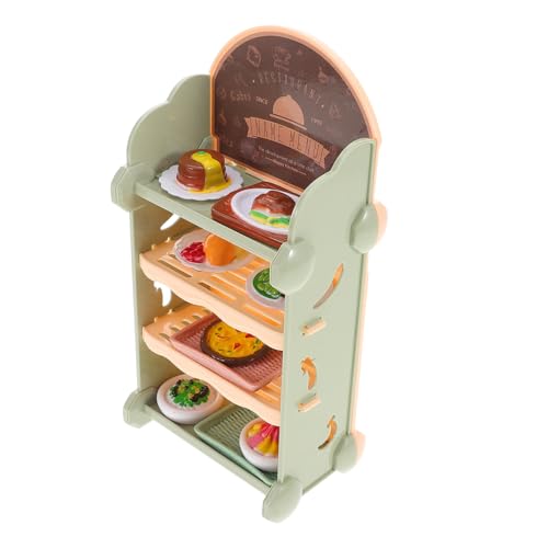 Milisten Lebensmittelregalspielzeug Essen realistisch Küchenspielset für Kleinkinder Kleinkind Küche Miniatur-Bäckereikuchen Miniaturfutter Kinderküche Plastik Milisten Lebensmittelregalspielzeug Essen realistisch Küchenspielset für Kleinkinder Kleinkind Küche Miniatur-Bäckereikuchen Miniaturfutter Kinderküche Plastik von Milisten