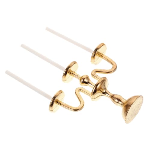 Milisten Lebensmittelspielzeugmodell Mit Kerzenlampe Ornamente Kleiner Kerzenhalter Miniaturen Für Realistisch Miniatur-puppenhaus Puppenhaus-kerzenhalter Golden Legierung Milisten Lebensmittelspielzeugmodell Mit Kerzenlampe Ornamente Kleiner Kerzenhalter Miniaturen Für Realistisch Miniatur-puppenhaus Puppenhaus-kerzenhalter Golden Legierung von Milisten