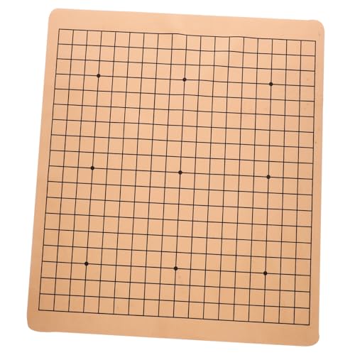 Milisten Lederne Schachbrett Spielzubehör Faltbares Doppelseitiges Chinesisches Schachbrett aus Kunstleder für Erwachsene Praktische Spielunterlage mit Klaren und Design Milisten Lederne Schachbrett Spielzubehör Faltbares Doppelseitiges Chinesisches Schachbrett aus Kunstleder für Erwachsene Praktische Spielunterlage mit Klaren und Design von Milisten