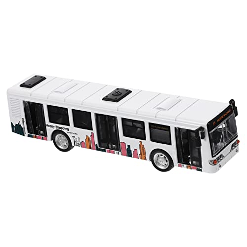 Milisten Legierungsbusmodell Busmodell Kinderspielzeug Busmodell Für Autospielzeug Busspielzeug Für Modellbus Spielzeugbus Weiß Abs-Kunststoff Milisten Legierungsbusmodell Busmodell Kinderspielzeug Busmodell Für Autospielzeug Busspielzeug Für Modellbus Spielzeugbus Weiß Abs-Kunststoff von Milisten