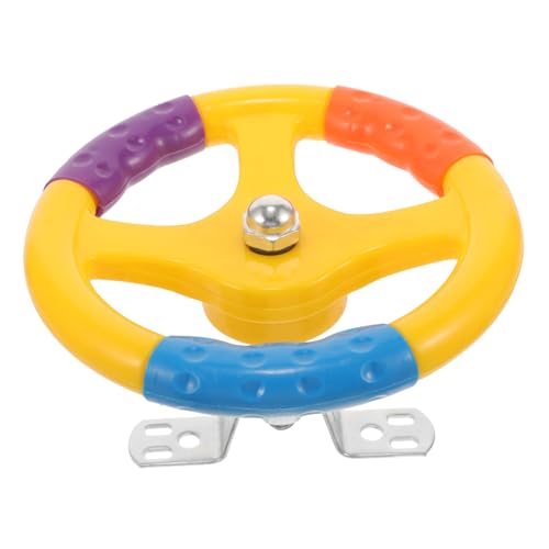 Milisten Mädchen Spielzeug Lenkrad Bunte Steuerung Für Spielzeugfahrzeuge Sicheres Und Spielzeug Für Mädchen Einfache Installation Schaukelfahrzeugen Und Fitnessbikes Für Kleine von Milisten