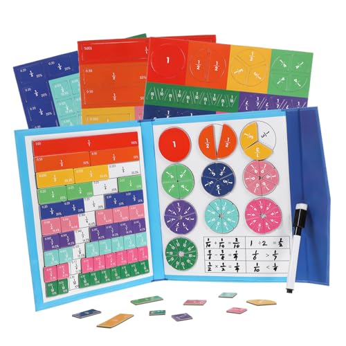 Milisten Lernplatte Magnetic Score Magnetische Mathematische Manipulationen Bruchmanipulative Magnetische Bruchkacheln Magnetische Fraktionsstreifen Bruchbalken Papier Milisten Lernplatte Magnetic Score Magnetische Mathematische Manipulationen Bruchmanipulative Magnetische Bruchkacheln Magnetische Fraktionsstreifen Bruchbalken Papier von Milisten