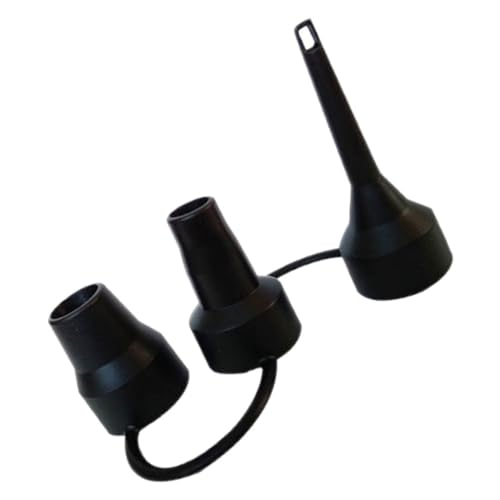 Milisten Luftbettdüsen Düsen Für Luftpumpenadapterkopf Inflator Adapter Kleine Passform Ersatz Luftpumpendüsen Für Aufblasartikel Luftdüsenadapter Luftpumpenspitzen Schwarzer von Milisten