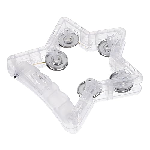 Milisten Luminous Tambourine für Kleinkinder Tragbares Musikinstrument ohne Batterie für Partys Feste und Mehr Leuchtendes für Frühe Entwicklung Milisten Luminous Tambourine für Kleinkinder Tragbares Musikinstrument ohne Batterie für Partys Feste und Mehr Leuchtendes für Frühe Entwicklung von Milisten
