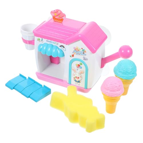 Milisten Lustige Eiscreme Blasenmaschine für Badewanne Wasserspielzeug für Badespaß Bunten für Babypartys Einfache Bedienung für Kleinkinder von Milisten