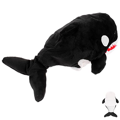 Milisten Lustige Handpuppen Plüsch Tierhandspielzeug Für Schwarzweißer Wal Für Geschichtenerzählen Und Rollenspiele Vorschulspielzeug Für Jungen Milisten Lustige Handpuppen Plüsch Tierhandspielzeug Für Schwarzweißer Wal Für Geschichtenerzählen Und Rollenspiele Vorschulspielzeug Für Jungen von Milisten