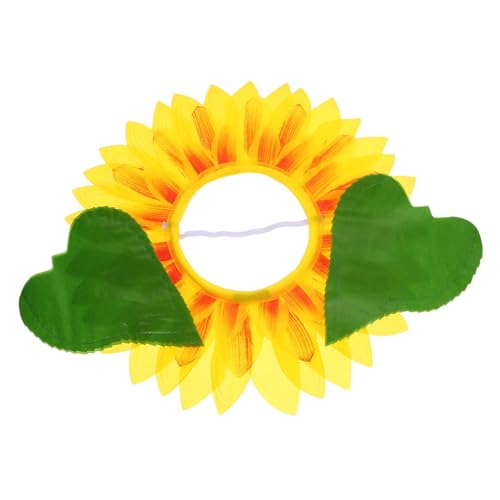 Milisten Lustige Sonnenblumen kopfbedeckung aus Weichem mit Grünem Leichtes Party Halloween kostüm für Bühnenauftritte Komfortabel und Strapazierfähig Milisten Lustige Sonnenblumen kopfbedeckung aus Weichem mit Grünem Leichtes Party Halloween kostüm für Bühnenauftritte Komfortabel und Strapazierfähig von Milisten