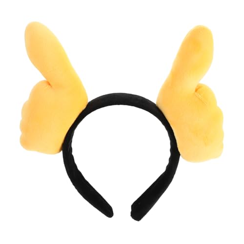 Milisten Lustiges Handzeichen Stirnband für Kreatives Haarschmuck Accessoire für Partys Fotoshootings und Festliche Anlässe Einzigartiges Design mit Doppeltem Daumenhoch Handzeichen Milisten Lustiges Handzeichen Stirnband für Kreatives Haarschmuck Accessoire für Partys Fotoshootings und Festliche Anlässe Einzigartiges Design mit Doppeltem Daumenhoch Handzeichen von Milisten