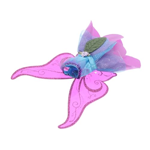 Milisten Mädchenpuppen Feenkleid mit Schmetterlingsflügeln Elegantes Kostümzubehör für Geburtstagsfeiern und Halloween Glitzernde Puppenkleidung für Kreative Rollenspiele Milisten Mädchenpuppen Feenkleid mit Schmetterlingsflügeln Elegantes Kostümzubehör für Geburtstagsfeiern und Halloween Glitzernde Puppenkleidung für Kreative Rollenspiele von Milisten