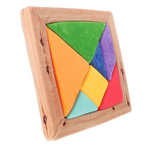 Milisten Manipulative Logikspiele Würfel Babys bunt Block Tangram-Puzzles für Erwachsene Puzzle-Partygeschenke kreative Rätsel Musterblöcke Puzzle Formen Plüsch Milisten Manipulative Logikspiele Würfel Babys bunt Block Tangram-Puzzles für Erwachsene Puzzle-Partygeschenke kreative Rätsel Musterblöcke Puzzle Formen Plüsch von Milisten