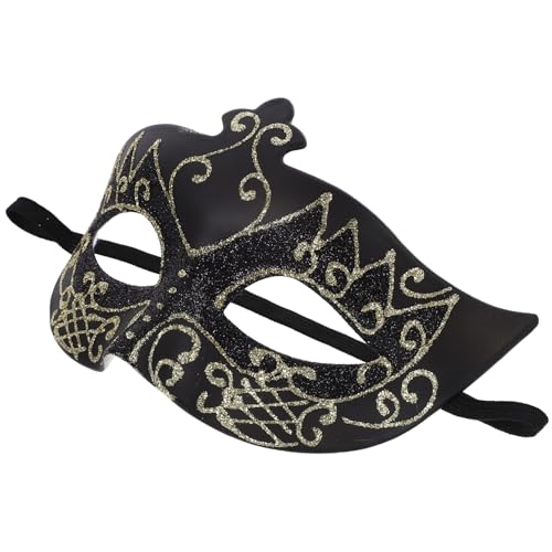 Milisten Masquerade Party Maske Für Männer Leichte Halb-gesichtsmaske Aus Kunststoff Für Halloween Und Karneval Für Cosplay Und Festlichkeiten Milisten Masquerade Party Maske Für Männer Leichte Halb-gesichtsmaske Aus Kunststoff Für Halloween Und Karneval Für Cosplay Und Festlichkeiten von Milisten
