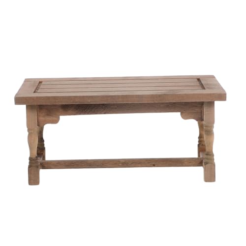 Milisten Maßstab Holz Möbel Modell Eleganter Esstisch für Dollhouse Küche Szenen Dekoration Milisten Maßstab Holz Möbel Modell Eleganter Esstisch für Dollhouse Küche Szenen Dekoration von Milisten
