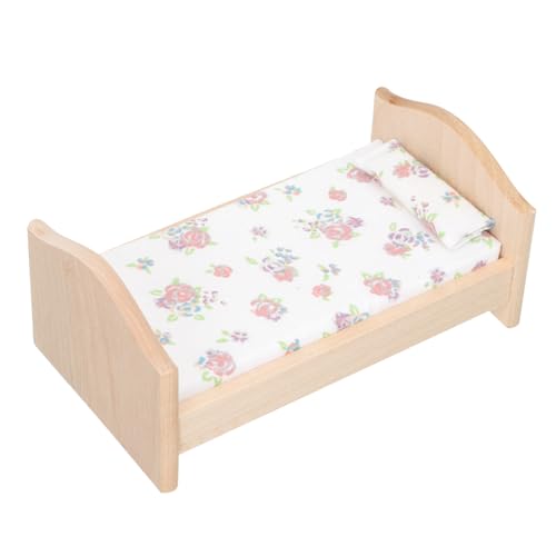 Milisten Maßstab Puppenmöbel Feenbett Garten Miniaturen Dekoratives Für Kinderzimmer Und Kreative Spielideen von Milisten