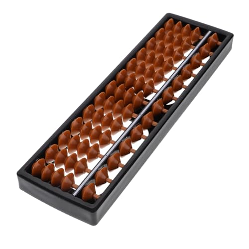 Milisten Mathe-Abakus Abakus zählen Abakus Lernen tragbarer Abakus Studenten Buchhaltung Abakus Retro-Abakus chinesischer Vintage-Abakus Vintage Abacus ABS-Kunststoff Brown Milisten Mathe-Abakus Abakus zählen Abakus Lernen tragbarer Abakus Studenten Buchhaltung Abakus Retro-Abakus chinesischer Vintage-Abakus Vintage Abacus ABS-Kunststoff Brown von Milisten