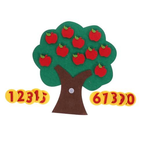 Milisten Mathematik Lernspielzeug Obstbaum Gewebtem Pädagogisches Kindergarten Supply für Zählen Gedächtnisspiel und Zahlenverständnis Wiederverwendbar Robust und Sicher für Vorschulkinder Milisten Mathematik Lernspielzeug Obstbaum Gewebtem Pädagogisches Kindergarten Supply für Zählen Gedächtnisspiel und Zahlenverständnis Wiederverwendbar Robust und Sicher für Vorschulkinder von Milisten