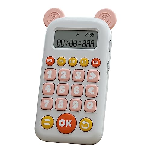 Milisten Mathematik Übungsgerät Interaktives Lernspielzeug für Mädchen Jahren Fördert Rechenfähigkeiten Sicher mit Abgerundeten Kanten für Vorschulkinder ohne Batterien von Milisten