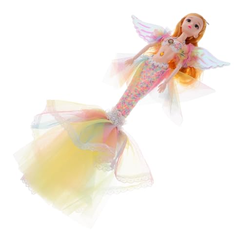 Milisten Meerjungfrau Puppe Niedliche Weiche Wünschen Kleine Figur Kleinkind Mädchen Puppe Kleid Meerjungfrau Puppe Garn Milisten Meerjungfrau Puppe Niedliche Weiche Wünschen Kleine Figur Kleinkind Mädchen Puppe Kleid Meerjungfrau Puppe Garn von Milisten