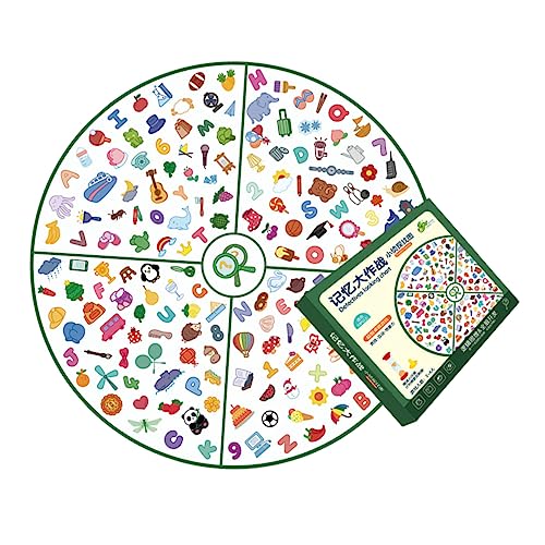 Milisten Memory Spiele für Reaktionstraining und Lernspielzeug für Interaktive Fördert Gedächtnis Beobachtung und Intelligenz für Partys von Milisten