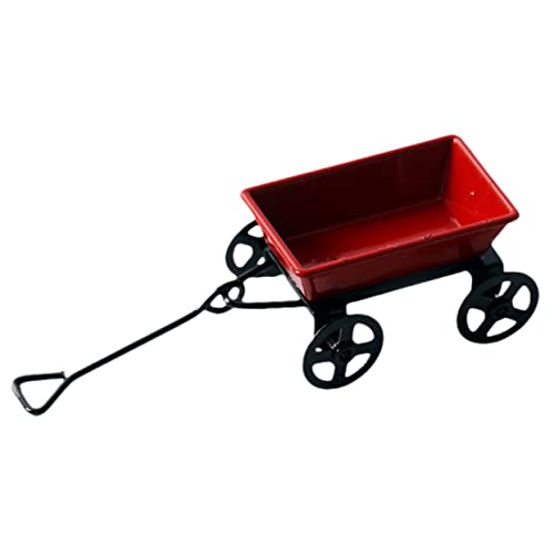 Milisten Miniatur Gartenwagen Dekoration Für Und Landschaft Als Spielzeug Und Fotorequisite Langlebigem Gefertigt Kompakte von Milisten