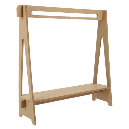 Milisten Mini-Aufhänger klein Puppe Kleidungsstück Gestell Miniatur Mädchen Mini-Kleiderständer Mini Mini -Anzeigeregal Mini-Kleiderbügel Holz Khaki Milisten Mini-Aufhänger klein Puppe Kleidungsstück Gestell Miniatur Mädchen Mini-Kleiderständer Mini Mini -Anzeigeregal Mini-Kleiderbügel Holz Khaki von Milisten