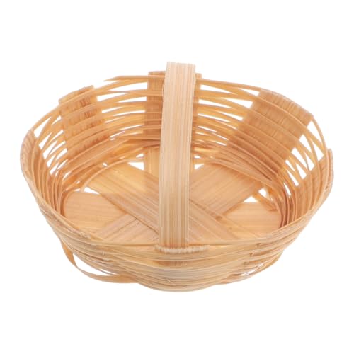 Milisten Mini-Bambuskorb Minikörbe zum Basteln kleines puppenhaus zubehör Mini -Picknickkorb Küchenzubehör für Puppenstuben Miniaturblumenkörbe Puppenhaus-Miniaturen Puppenhausartikel Khaki Milisten Mini-Bambuskorb Minikörbe zum Basteln kleines puppenhaus zubehör Mini -Picknickkorb Küchenzubehör für Puppenstuben Miniaturblumenkörbe Puppenhaus-Miniaturen Puppenhausartikel Khaki von Milisten
