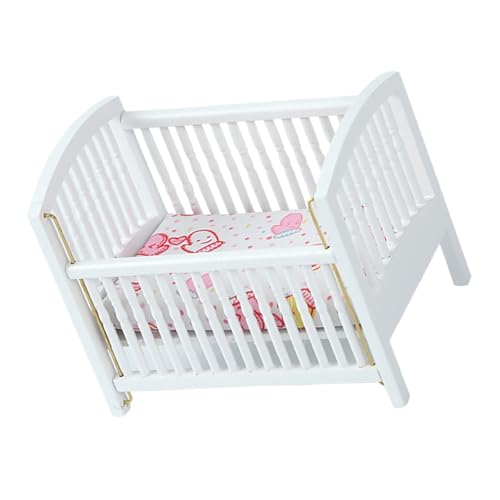 Milisten Mini Cot Möbel Für Puppenbetten Babybett Miniatur -schlafzimmermöbel Tell Dir Vor, Zu Puppenhausbett Mini-puppenhaus-zubehör Puppenhausmöbel Birke Milisten Mini Cot Möbel Für Puppenbetten Babybett Miniatur -schlafzimmermöbel Tell Dir Vor, Zu Puppenhausbett Mini-puppenhaus-zubehör Puppenhausmöbel Birke von Milisten
