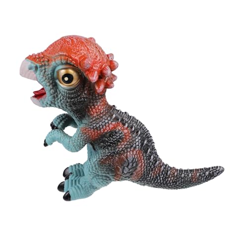 Milisten Mini Dinosaurier mit Sound Realistische Elastische Figuren für Lernspielzeug für Kreative Spielstunden Fördert Fantasie und Entwicklung von Milisten