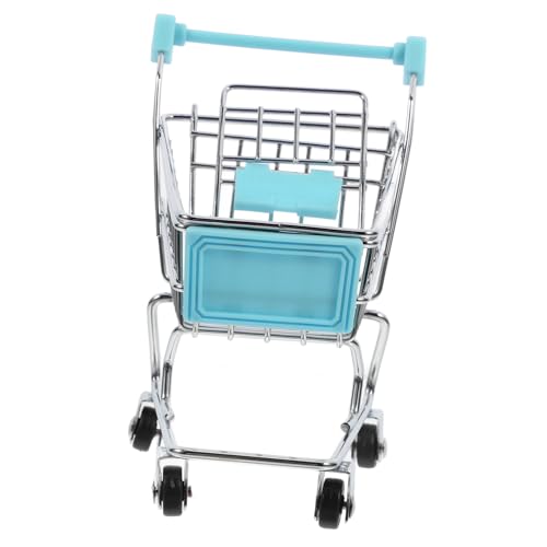 Milisten Mini Einkaufswagen für Kleiner Supermarkt Wagen aus Langlebig und Stabil für Kreatives Puppenhaus Dekoration Jungen Milisten Mini Einkaufswagen für Kleiner Supermarkt Wagen aus Langlebig und Stabil für Kreatives Puppenhaus Dekoration Jungen von Milisten