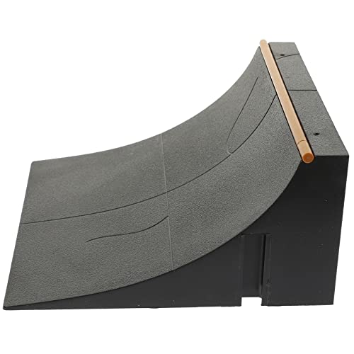 Milisten Mini Finger Skateboard Park mit Rampen und Zubehör Obstacle aus Hochwertigem für Kreatives und Fingerkoordination von Milisten