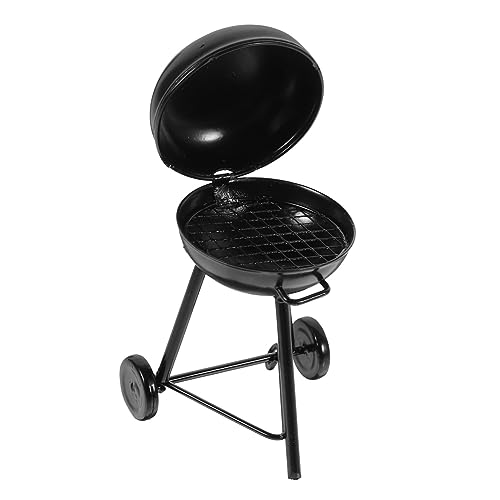 Milisten Mini Grillmodell Mini Kochgeschirrmodell Puppenhaus Miniatur Szenenmodell Puppen Rollenspiel Miniatur Küchenzubehör Mini Puppenhausdekor Maßstab 112 Kochgrillmodelle von Milisten
