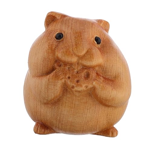 Milisten Mini Hamster Skulptur Holzschnitzde Ornamente Handgefertigte Holztier Figuren Sammlerhaltige Holztierfiguren Für Wohnkultur Milisten Mini Hamster Skulptur Holzschnitzde Ornamente Handgefertigte Holztier Figuren Sammlerhaltige Holztierfiguren Für Wohnkultur von Milisten