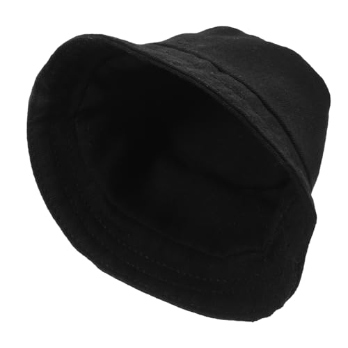 Milisten Mini-Hut Winzig Für Zubehör Gestrickt Kleid Puppe Miniatur Klein Rosa Kappe Party Mini-hüte Minihüte Zum Basteln Mall-Hut Entzückende Hüte Black Polyester von Milisten