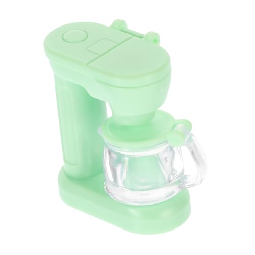 Milisten Mini Kaffeemaschine Miniatur Puppenhausmodell Kleines Kinderspielzeug Kaffeemaschine Puppenhaus Kaffeemaschine Requisite Mini Küchen Kaffeemaschine Mini Haus von Milisten