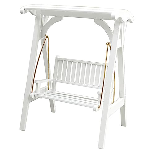 Milisten Mini Möbelschwung Mädchen Puppe modern Miniatur Figur Mini-Zubehör Mini-Schaukel-Zubehör Mini House Accessory Mini-Swing- Minischaukel hölzern Weiß Milisten Mini Möbelschwung Mädchen Puppe modern Miniatur Figur Mini-Zubehör Mini-Schaukel-Zubehör Mini House Accessory Mini-Swing- Minischaukel hölzern Weiß von Milisten