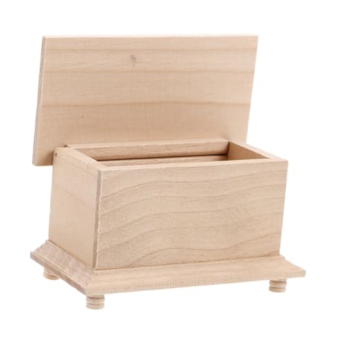 Milisten Mini-Puppenhausmöbel spielzeugtruhe holzkiste Puppenhaus Wohnzimmer Holz schmuckkästchen puppenhaus Schlafzimmer Möbel für Puppenstubenschränke Miniaturmöbel hölzern Khaki Milisten Mini-Puppenhausmöbel spielzeugtruhe holzkiste Puppenhaus Wohnzimmer Holz schmuckkästchen puppenhaus Schlafzimmer Möbel für Puppenstubenschränke Miniaturmöbel hölzern Khaki von Milisten