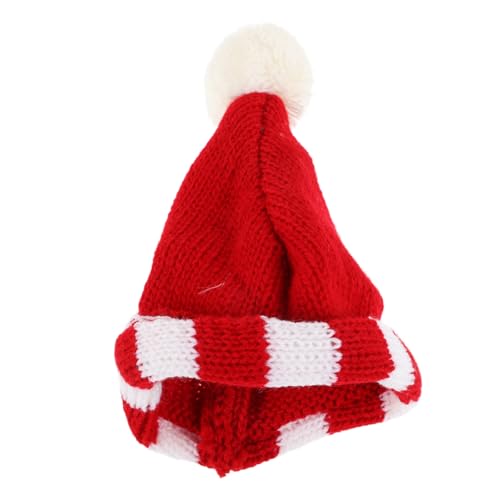 Milisten Mini Puppenmütze Rote Strickmütze Kleine Wollmütze Für Puppen DIY Basteln Dekorative Häkelmütze Zubehör Für Puppenkleidung Geschenk Milisten Mini Puppenmütze Rote Strickmütze Kleine Wollmütze Für Puppen DIY Basteln Dekorative Häkelmütze Zubehör Für Puppenkleidung Geschenk von Milisten