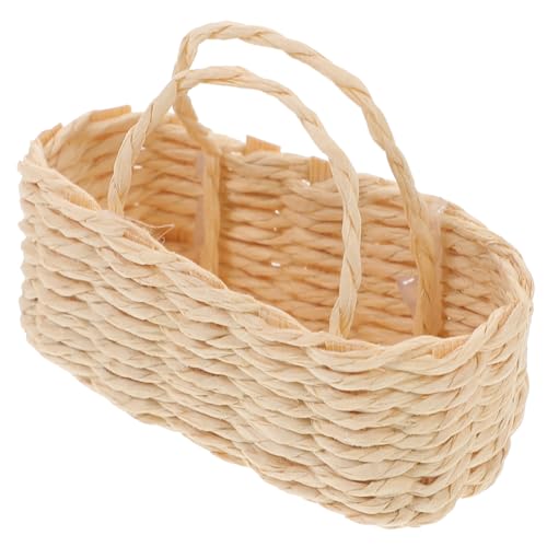 Milisten Mini-Rattankorb für kinderspielzeug spielsachen Toys Puppenhaus Mini Korb Aufbewahrungskorb gewobener Korb Miniatur-Korb- Minihaus Miniaturkorb Milisten Mini-Rattankorb für kinderspielzeug spielsachen Toys Puppenhaus Mini Korb Aufbewahrungskorb gewobener Korb Miniatur-Korb- Minihaus Miniaturkorb von Milisten