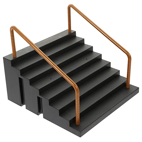 Milisten Mini Skateboard Park Zubehör für Finger Skateboards Kreative Spielszene für Fördert Koordination und Fingerfertigkeit ohne von Milisten