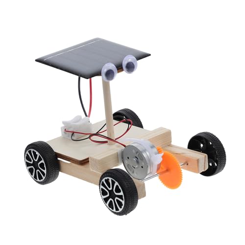 Milisten Mini Solarbetriebenes DIY Auto Wissenschaftliches Lernspielzeug für Kreativität und Praktischen Fähigkeiten für Jungen und Mädchen von Milisten