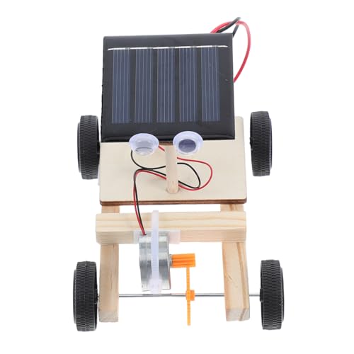 Milisten Mini Solarbetriebenes DIY Auto für Wissenschaftliches Lernspielzeug zur Verbesserung der Kreativität und Praktischen Fähigkeiten für Jungen und Mädchen Einfache von Milisten