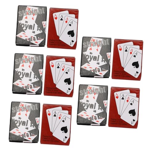 Milisten Mini Spielkarten Boxen Pokerkarten für Party Reisen für Familie und Freunde aus Verdicktem Material Leicht und Kompakt Spaß für Unterwegs Milisten Mini Spielkarten Boxen Pokerkarten für Party Reisen für Familie und Freunde aus Verdicktem Material Leicht und Kompakt Spaß für Unterwegs von Milisten