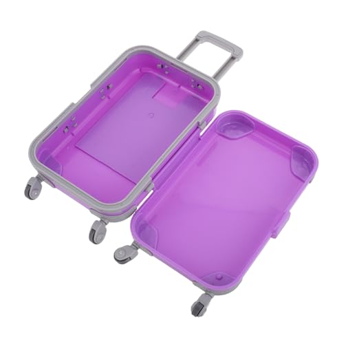 Milisten Mini Trolley Mini Koffer Mini Spielzeugkoffer Kleiner Gepäckkoffer Mini Modell Miniaturkoffer Puppenhaus Puppenhauszubehör Kleiner Koffer Für Puppen Bauchmuskeln Violett Milisten Mini Trolley Mini Koffer Mini Spielzeugkoffer Kleiner Gepäckkoffer Mini Modell Miniaturkoffer Puppenhaus Puppenhauszubehör Kleiner Koffer Für Puppen Bauchmuskeln Violett von Milisten