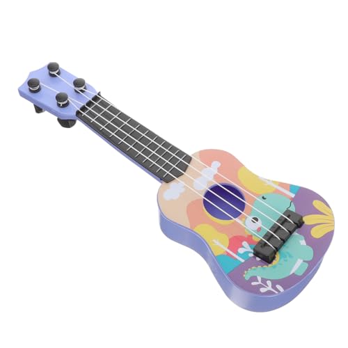Milisten Mini Ukulele Gitarre Musikinstrumente mit Cartoon Muster Pädagogisches Lernspielzeug für Sicher und Realistisch für Kleine Musiker von Milisten